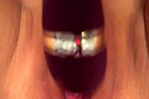 my pussy cums hard from intense vibration