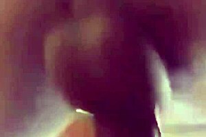 small ebony riding big black cock hard in homemade fuck