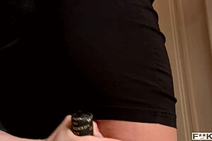 Lola n smiles while riding his big dick