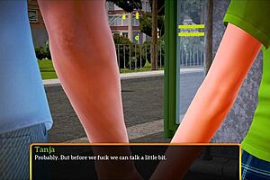 My new family in a playful game scenario