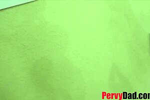 step daddy teaches young girl about sex and orgasms