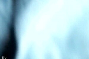 Slender beauty at bus stop public display