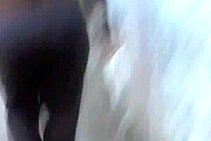 i groped that latina's ass and watched her get cum from behind