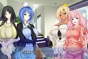 i-i got stuck in the wall and started touchin mahiru's big tits