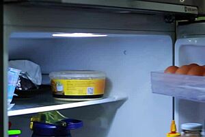 testy yogurt surprise cum eating from naughty guy to rasta girl