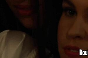 i orgasmed so hard under my mistress's strapon, it was lesbian and tight