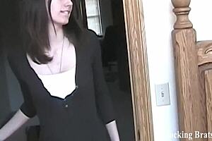 She looks cute in pantyhose