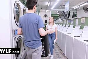 Unbelievable! Blonde Stepmom and Stepdaughter Share Hard Stud in Wild Fuckfest!