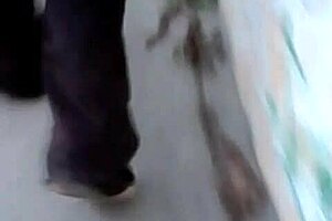 i groped that latina's ass and watched her get cum from behind