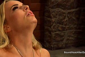 the beautiful slave feels submissive while licking her madame's pussy