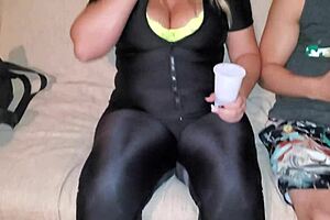 This party at Nicoly's is gonna turn into a wild orgy! With Pamela and the guys