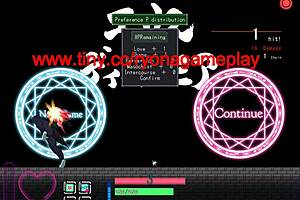 Redhead Girl Overwhelmed by Green Men in Erotic Hentai Game