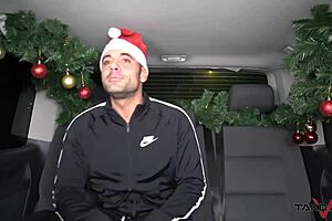 takevan christmas party orgy in driving van full of fucking people & mea melone