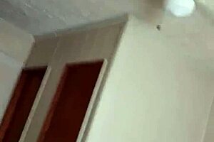 Dirty Milf Spits Cum on Her Tits in Cuckold Scene