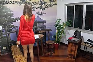 Latina Teen Gaping Ass with Dirty Talk