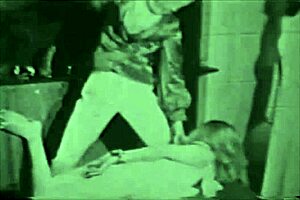 check out this vintage bondage with hairy pussy and beaver