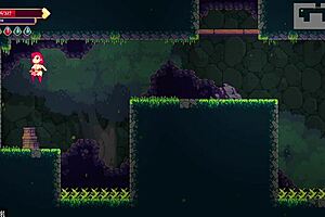 【スカーレット・メイデンの実況プレイ パート2】横スクロのローグライク2階層ボスまで攻略開始！