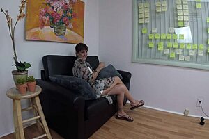 I, uh, interviewed mature milf Nataly Dewalt for casting, but I messed up the rights.