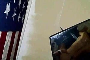 in this homemade video, the amateur pussy gets wet and creams in doggystyle