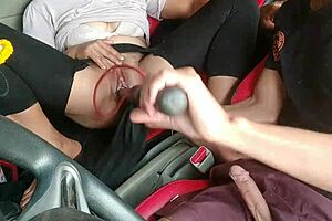 Watch This Village Girl Get Her Pussy Fucked On The Car!