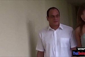 This dude and his thai neighbour chick are fucking close.