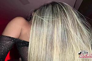 cléo cadillac and rayssa in hot lesbian scene