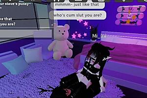 roblox master licks and sucks new slave's stockings