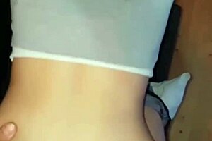 Check out this petite teen's amazing creampie scene.