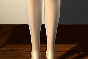 3d Lustful Big Boob Teacher Gets Fucked with Her Student