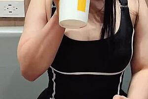 Today I Will Be the Dessert for This Petite Cute Couple