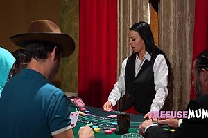Milf Croupier Payton Preslee Free Used In Casino, Nasty Fucking Piercing!