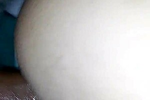 in this homemade video, the amateur pussy gets wet and creams in doggystyle