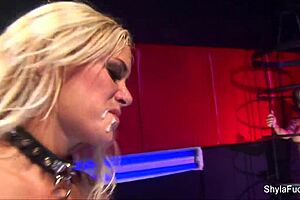 Shyla Stylez Hot Threesome Action!