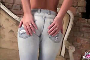 These Super Tight Skinny Jeans Are Hard To Get On