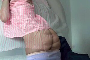 Cheating With Horny Roommate's Wife, Cumshot On Her Pretty Shaved Pussy