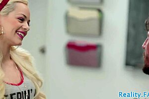 Smalltits teen babe gets involved in a storyline with her teacher