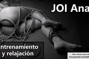 Jerk off to this anal JOI in Spanish, relax and train your ass!