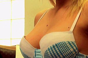 Blond Stepsister Gets Anal Fucked by Stepbrother with Big Cock in Tight Wet Pussy