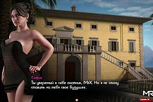 Bossy Woman Gives Orgasm With Her Foot In Treasure Of Nadia!