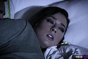 Jaye Summers, Tattooed Brunette Teen 18+, Gives Hardcore Deepthroat Blowjob To Virgin's Throbbing Cock!