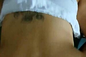 anniejarochita's first anal experience with a big ass latina in hardcore action