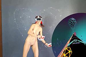 Experience sexy dancing training in vr with small tits
