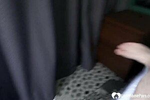 Beautiful Angel Sucks And Rides Erect Cock Hard!