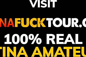 Thick Latina Deepthroating Huge Cock 😈