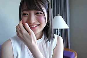 Beautiful Bank Clerk in AV Debut