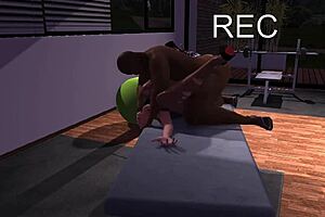 Ever wonder how a busty slutty cop handles a monster cock in her side story?