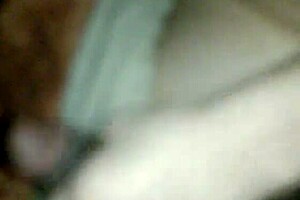 Interracial doggystyle session with bent over action