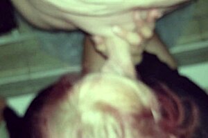 watch this slutty amateur whore giving sloppy deepthroat to a huge monster cock in reality