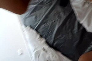 morena enjoys intense anal session and swallows cum