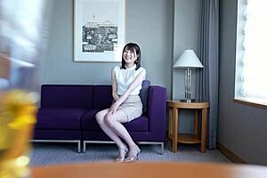 Beautiful Bank Clerk in AV Debut